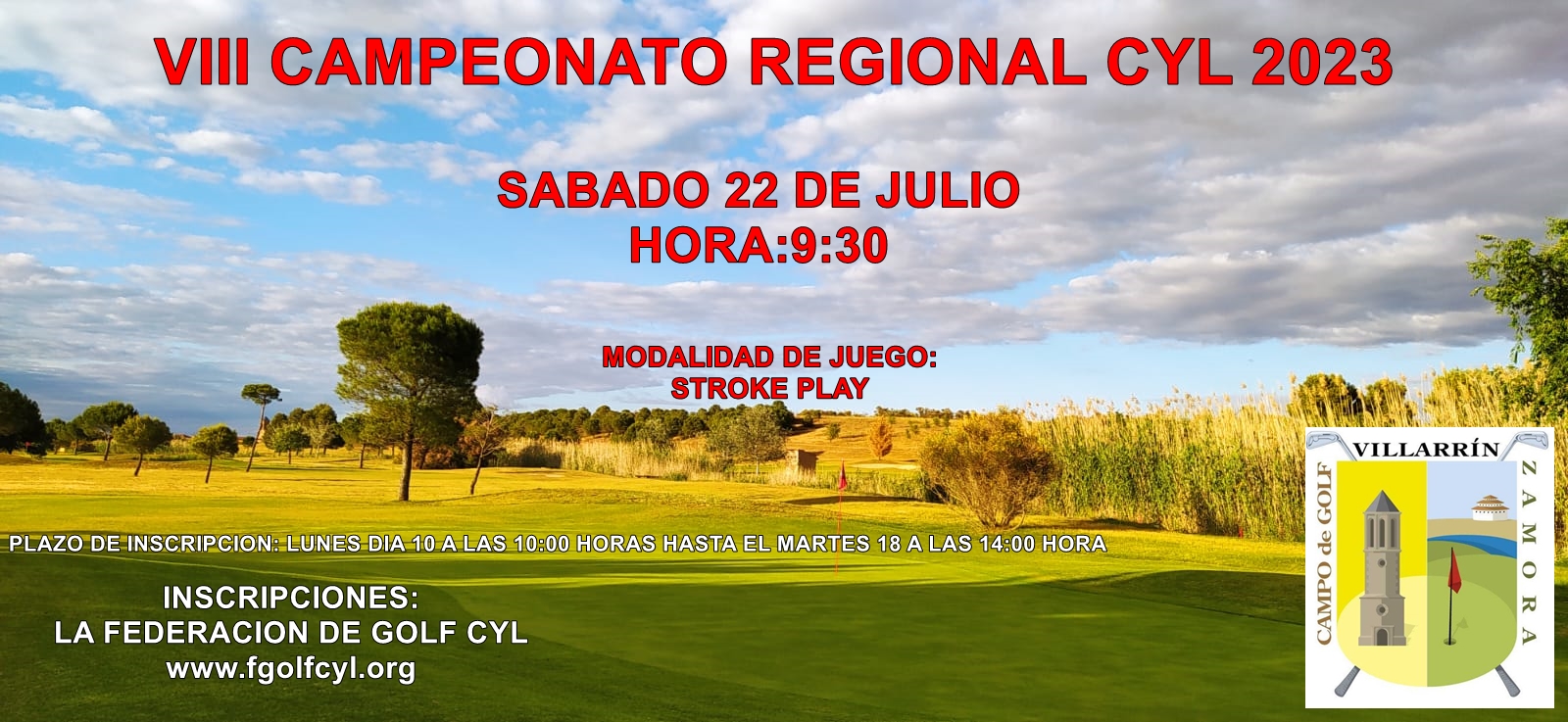 VIII CAMPEONATO REGIONAL CYL