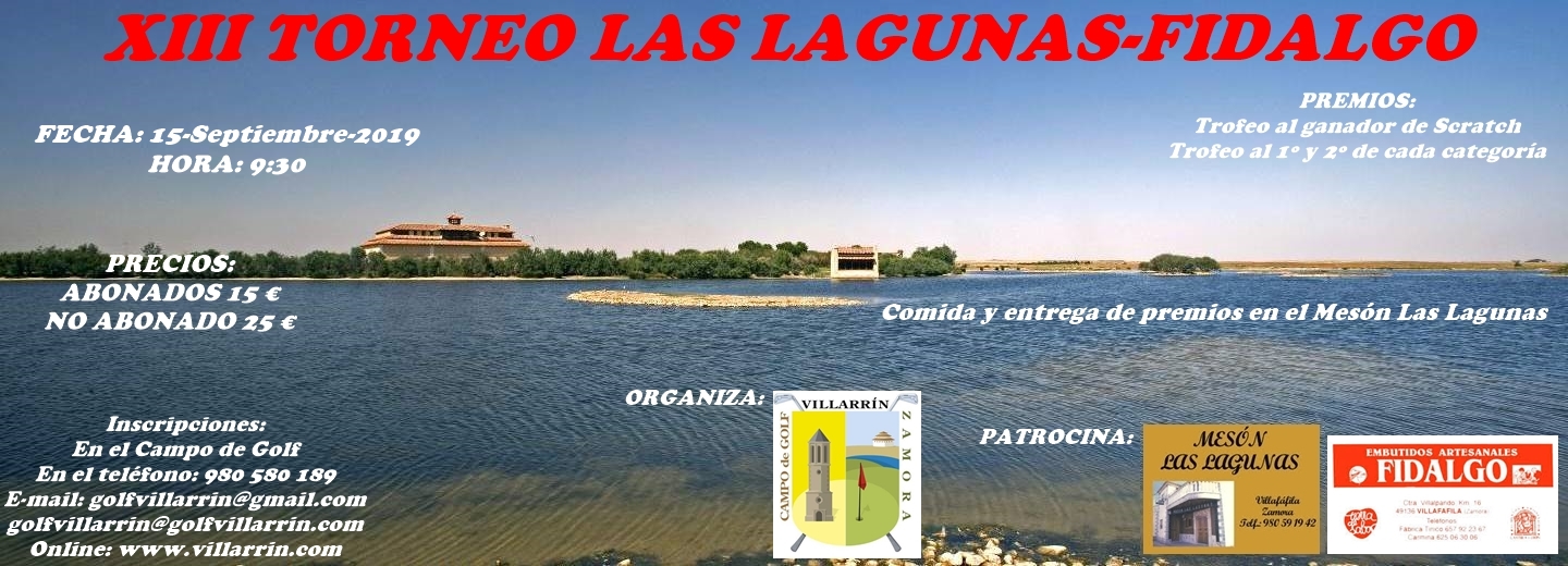 XIII TORNEO LAS LAGUNA FIDALGO